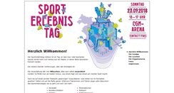 Desktop Screenshot of koblenzer-sporterlebnistag.de